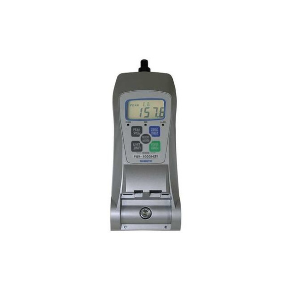 Shimpo Digital Force Gauge, Range 1000 lb., USB FGV-1000HXY