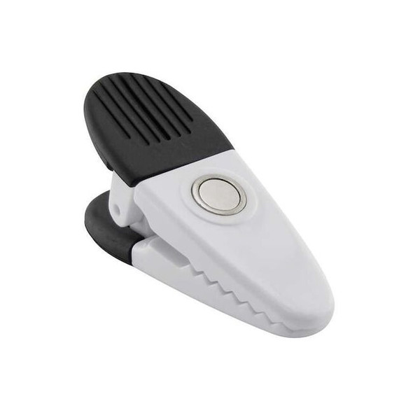 Magnet Source Magnetic Plastic Clips,White,PK2 7523