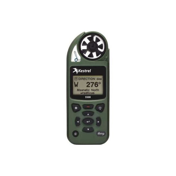 Kestrel Weather Meter, Green, 7,874 fpm 0855OLV