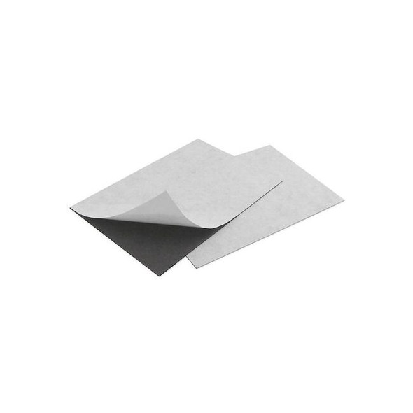 Magnet Source Strip Magnet,Black; White,6 in L,PK12 08056