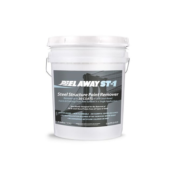 Dumond Peel Away Peel Away ST-1 Steel Structures Paint Remover, 5 Gallon 1004