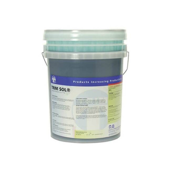 Trim Coolant, SOL, Soluble Oil, 5 gal, Pail, Blue, Green SOL-5G