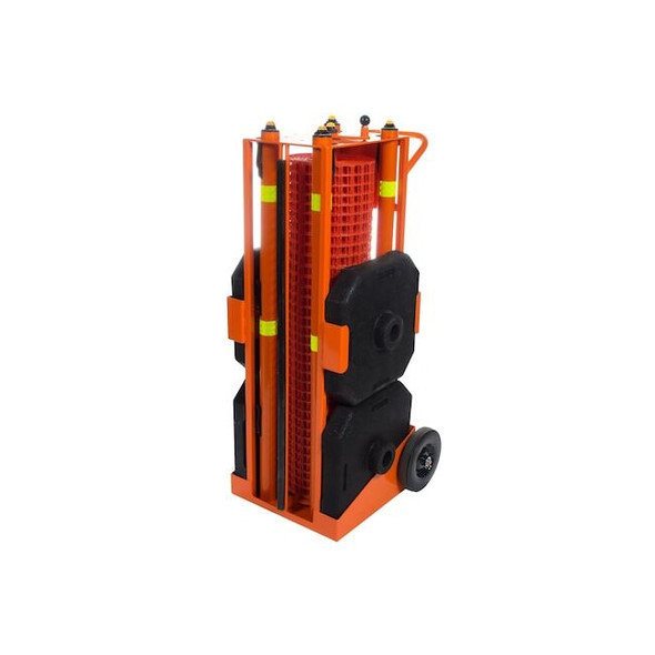 Ideal Warehouse Innovations Portable Safety Zone, Orange,52 1/2 in H 70-6030