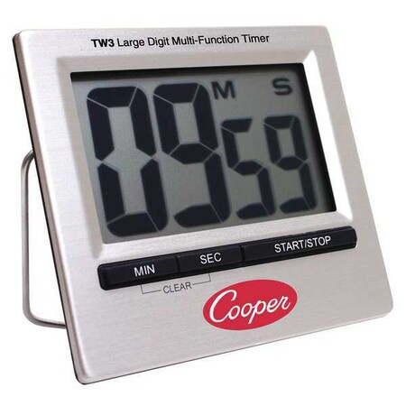 Cooper-Atkins Digital Timer,99 Min.59 Sec TW3-0-8