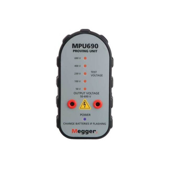 Megger Battery-Operated Proving Unit,Up to 690V MPU690