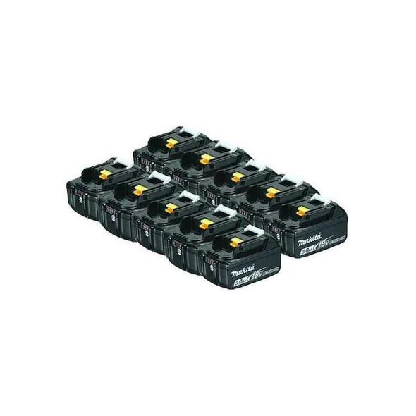 Makita 18V LXT 3.0Ah Battery, 10/pk BL1830B-10