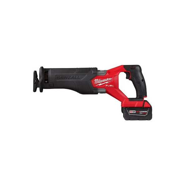 Milwaukee Tool M18 FUEL SAWZALL Reciprocating Saw 2-Battery XC5.0 Kit 2821-22