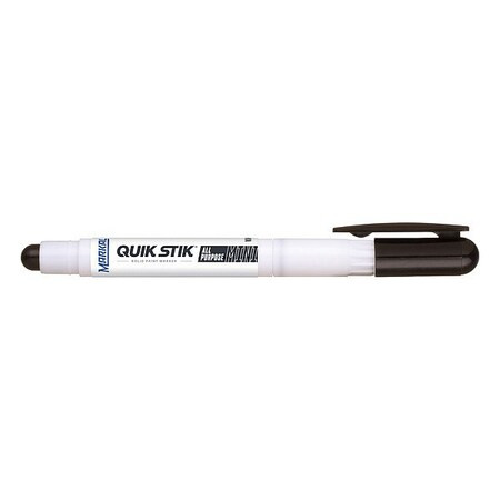 Markal Paint Crayon, Medium Tip, Black Color Family 61129