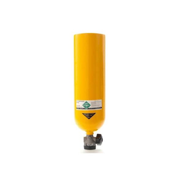 3m Scott SCBA Cylinder,2216 psi,Aluminum,Yellow 804101-01