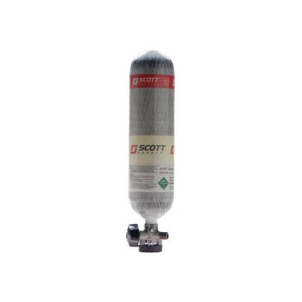 3m Scott SCBA Cylinder,2216 psi,Carbon Fiber,Gray 804840-01