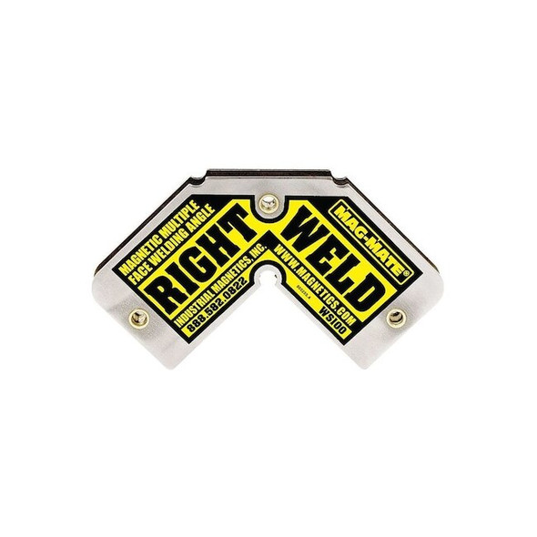 Mag-Mate Magnetic Weld Square, 5-1/2x2-7/8in, 40lb WS100