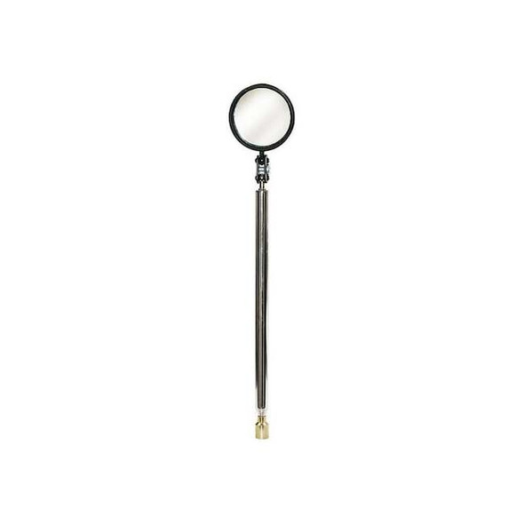 Mag-Mate Inspection Mirror,Round,Glass,6"-23 1/2" 306G240