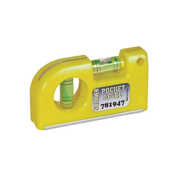 Sumner PLASTIC MAGNET POCKET LEVEL 781947