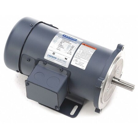 Leeson DC Permanent Magnet Motor,3/4 HP,90VDC 098009.00