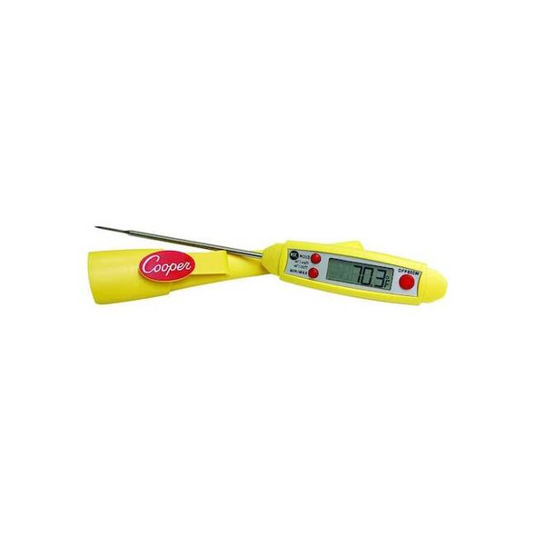 4" Stem Digital Pocket Thermometer, -40 Degrees to 450 Degrees F