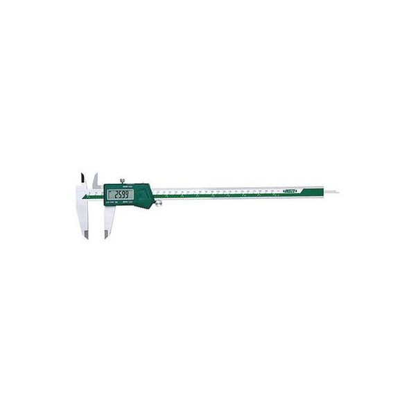 Insize Digital Caliper,2-1/2" Jaw Depth,SS 1196-300