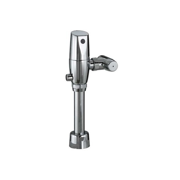 Automatic Flush Valve 1.6 gpf, Chrome, Single Flush, Toilet