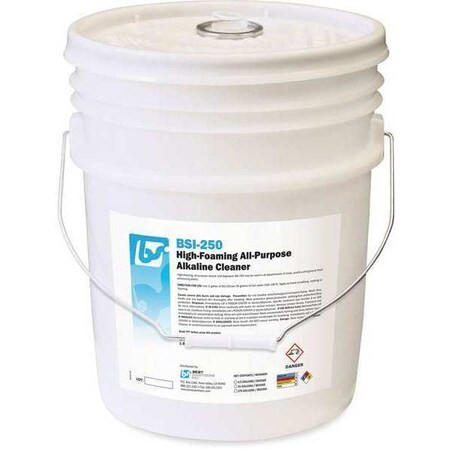 Best Sanitizers Alkaline Cleaner, Pail, 5 gal, Mild Sweet BSI2502