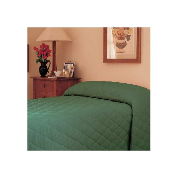 Martex Bedspread,120 in L,Forest Green Mainspread