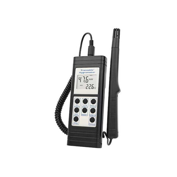 Traceable Dew Point Mtr,10 to 95 per Rel Hum Rnge 4185