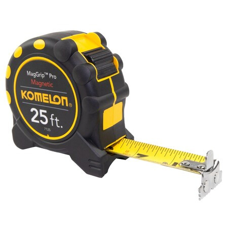 Komelon 25 ft Tape Measure, 1 in Blade 7125