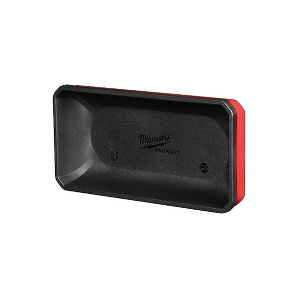 PACKOUT Large Magnetic Bin, 8.7 in L x 6.1 in W x 3.1 in H, Plastic, Red