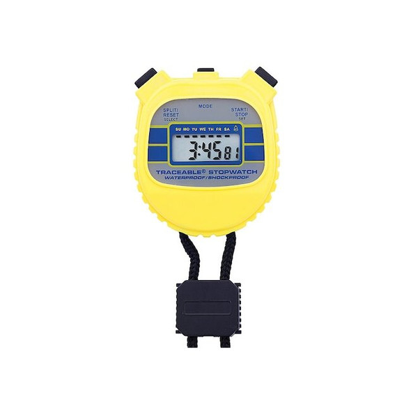 Traceable Stopwatch, Count Up, 24 hrs, LCD 1042