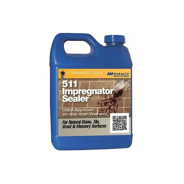 Miracle Sealants Sealer,Bottle,16 oz.,PK6 511PT6