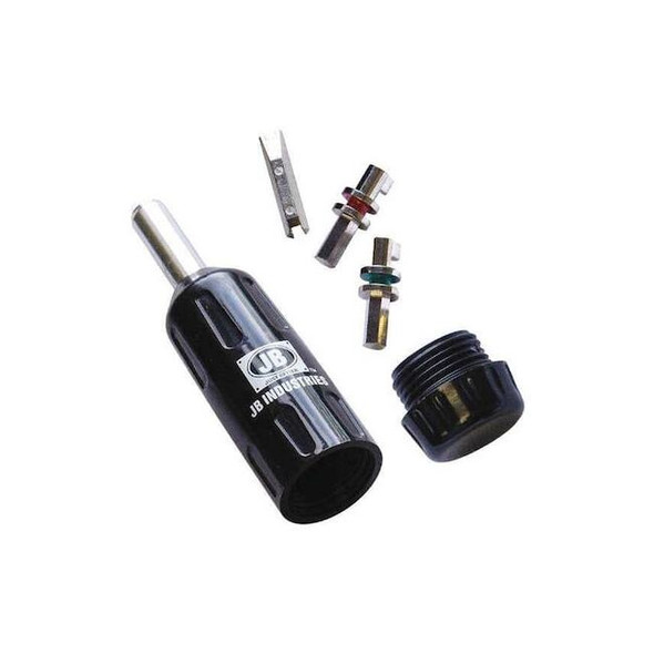 Jb Industries Refrigerant Cap Lock Multi-Key,Black SHLD-MULTI