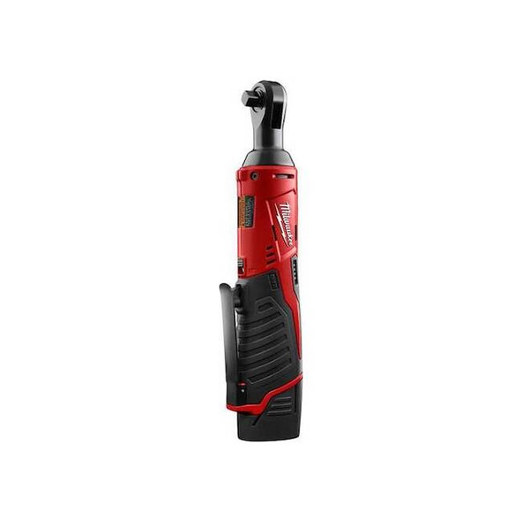 Milwaukee Tool M12 Cordless 3/8 in Lithium-Ion Ratchet Kit 2457-21