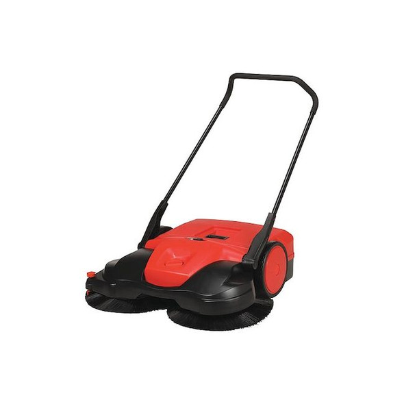 Bissell Commercial Walk-Behind Sweeper,47 in L,Polyethylene BG697