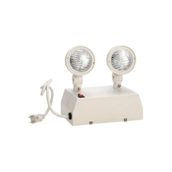 Emergency Light,7-1/2in. H,5.4W,Incand (Formerly LumaPro)