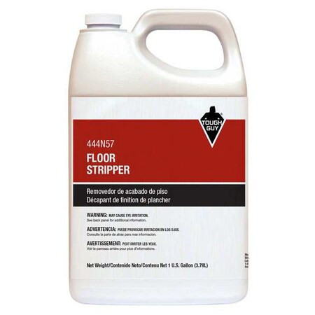 Tough Guy Floor Stripper,Size 1 gal.,Bottle 444N57