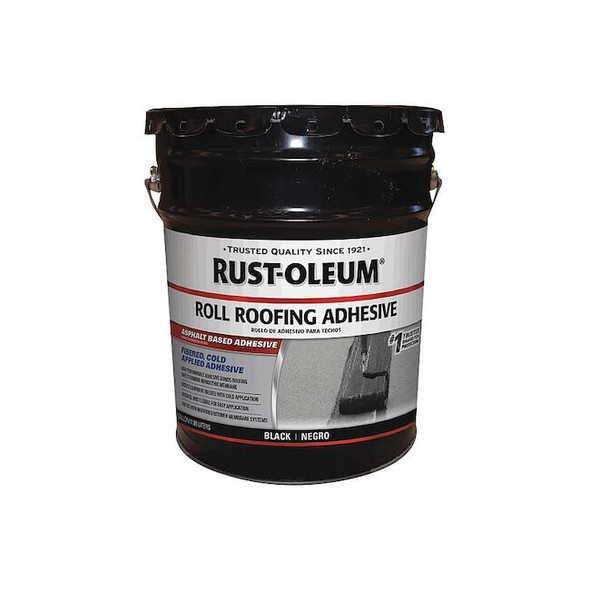 Rust-Oleum Roll Roofing Adhesive,4.75 gal 347432