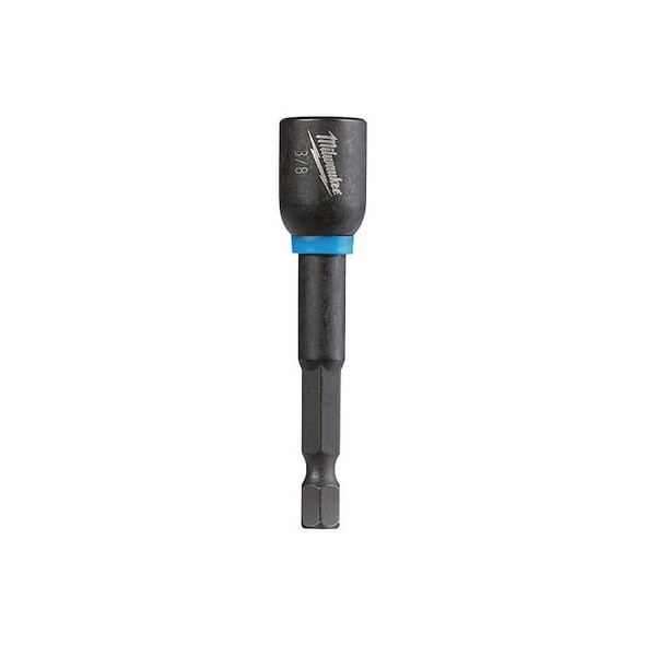 SHOCKWAVE Magnetic Nut Driver, 2 9/16 in L, Drive Size 3/8 in