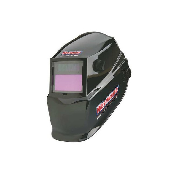 Westward Auto Dark Welding Helmet,4,9-13,Black 6VKF5