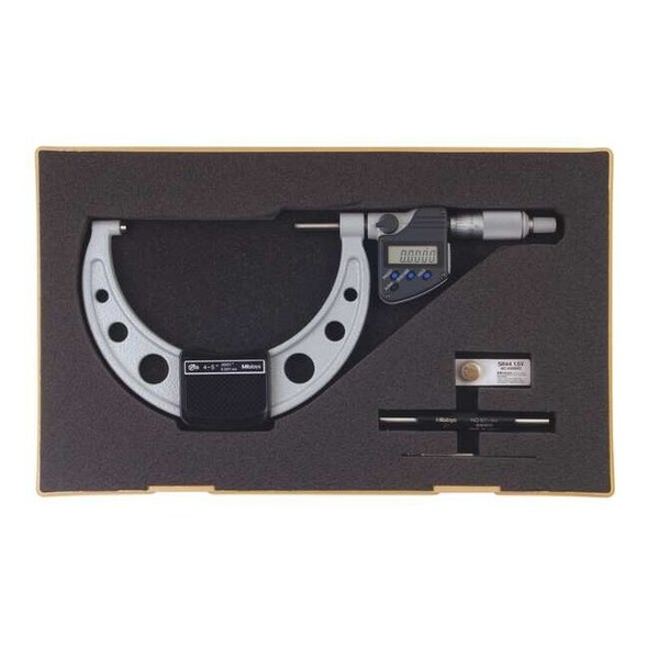 Mitutoyo Digital Micrometer,Outside,4 to 5 In,SPC 293-350-32