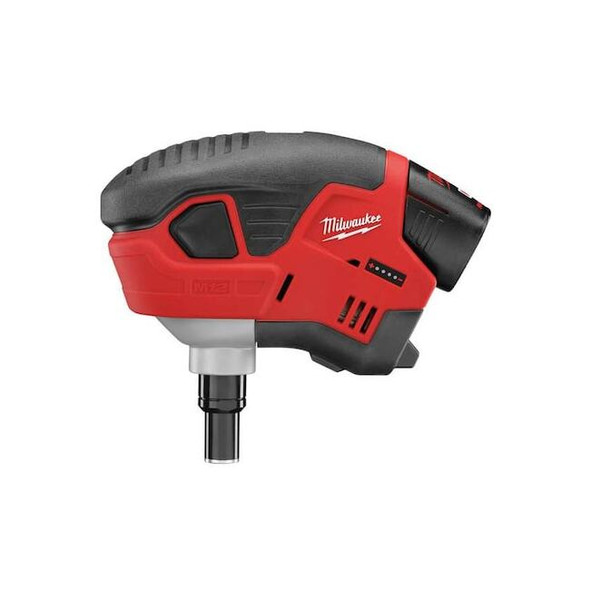 Milwaukee Tool M12 Cordless Lithium-Ion Palm Nailer Kit 2458-21
