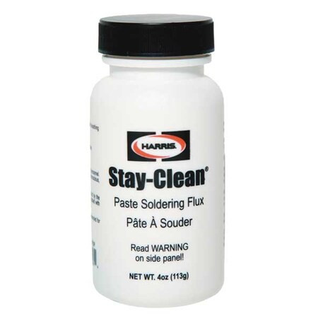 Harris Soldering Flux,Paste,4 oz,Below 700 F SCPF4POP