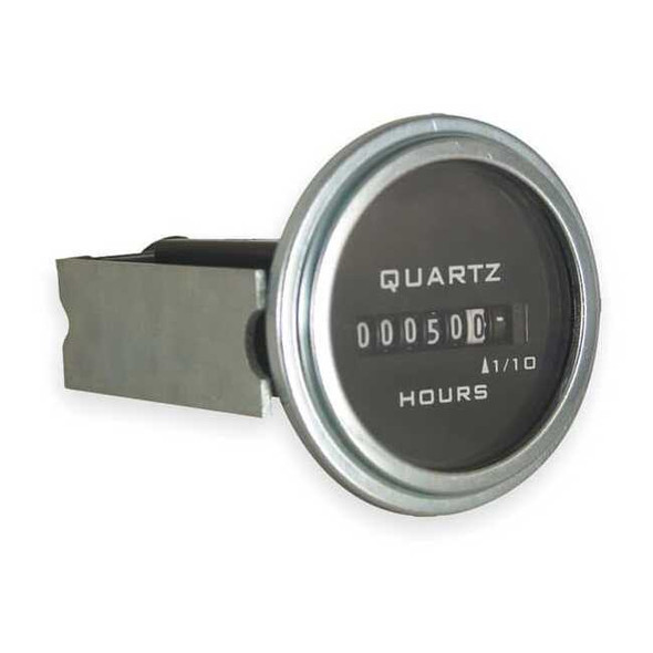 Trumeter Hour Meter,Electrical,Round,10-80VDC 732-0023