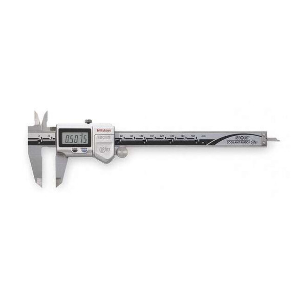 Mitutoyo Absolute Digital Caliper,0 to 6 In 500-752-20