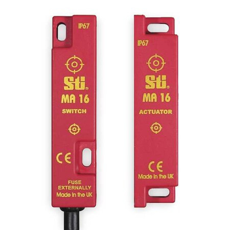 Omron 1NC/1NO Magnetically Actuated Safety Interlock Switch 44507-1661