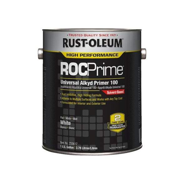 Rust-Oleum 1 GAL 100 VOC DTM Alkyd Primer White 255617