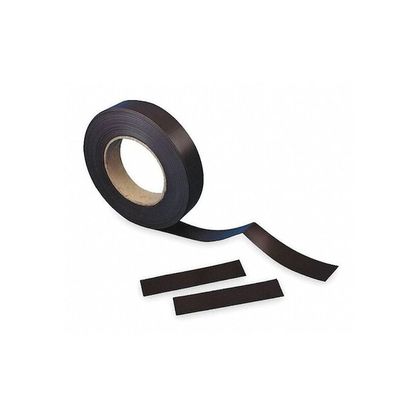 Aigner Index Magnetic Label Roll,Perforated,50 Ft,Blk MP-104R