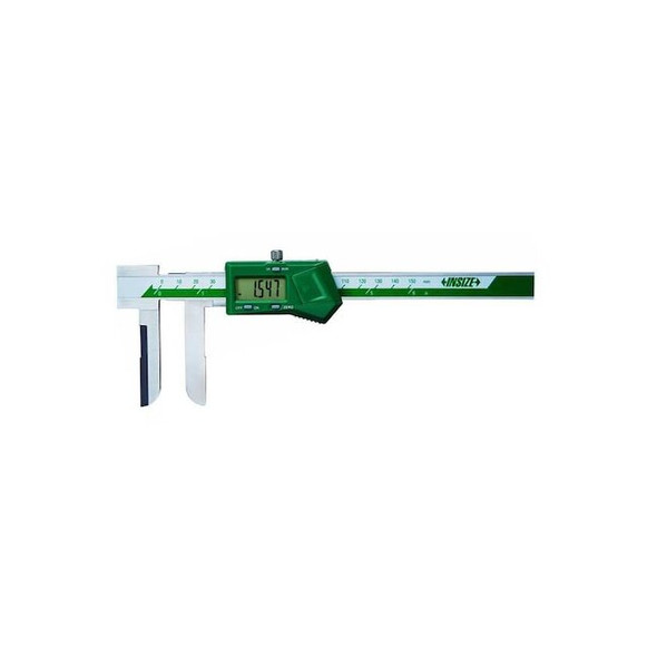 Insize Digital Caliper, SS, 0-6-6"/15-150mm Range 1123-150A