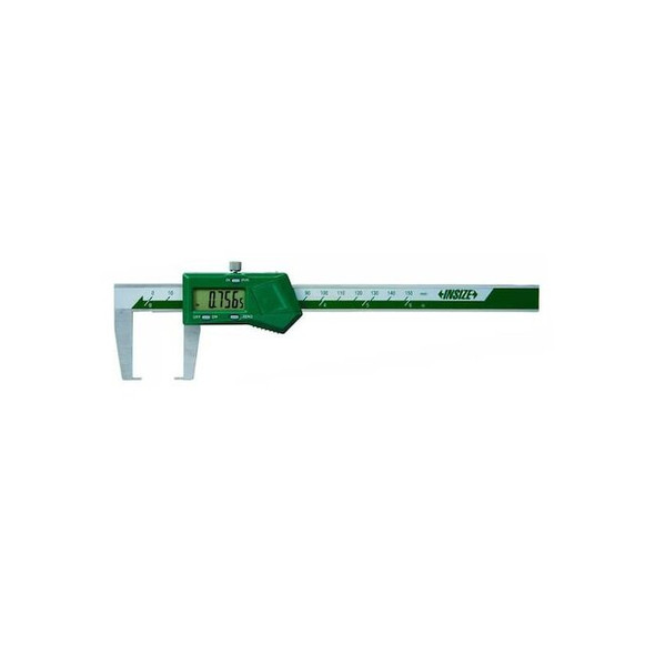 Insize Digital Caliper,SS,0-6"/0-150mm Range 1187-150A