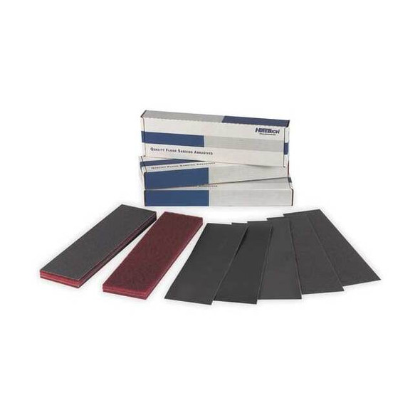 Hiretech Abrasive Sheet,Adhesive Back 60Grit,PK25 01751
