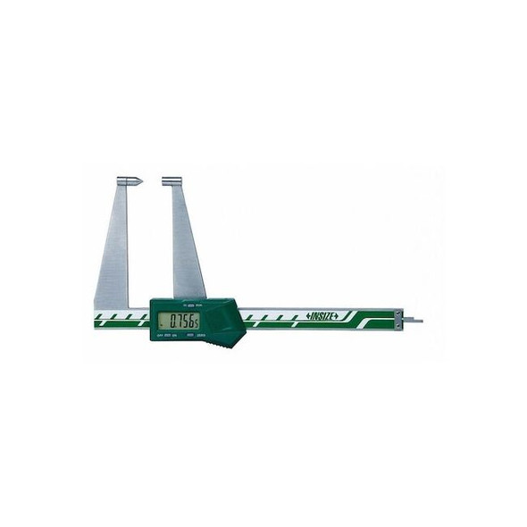 Insize Digital Caliper,SS,0-5"/0-125mm Range 1162-125A