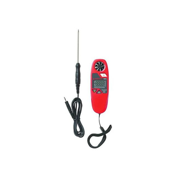 Amprobe Anemometer with Humidity,60 to 3937 fpm TMA5