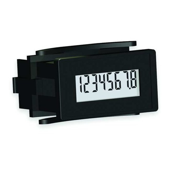Trumeter Hour Meter, Rectangular, LCD, 3-300 VDC 6320-2500-0000
